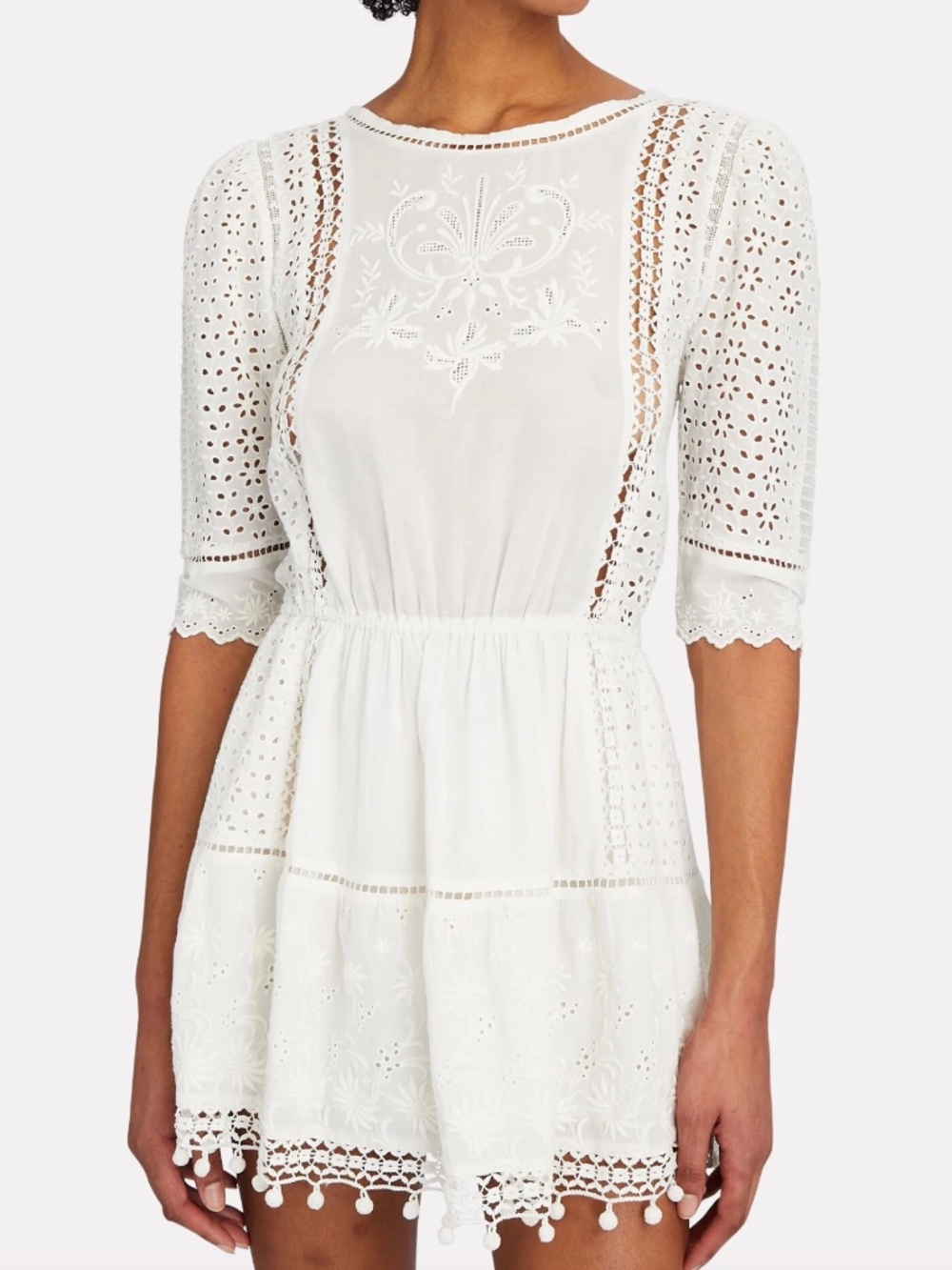 LoveShackFancy Novalie Dress | Size Small